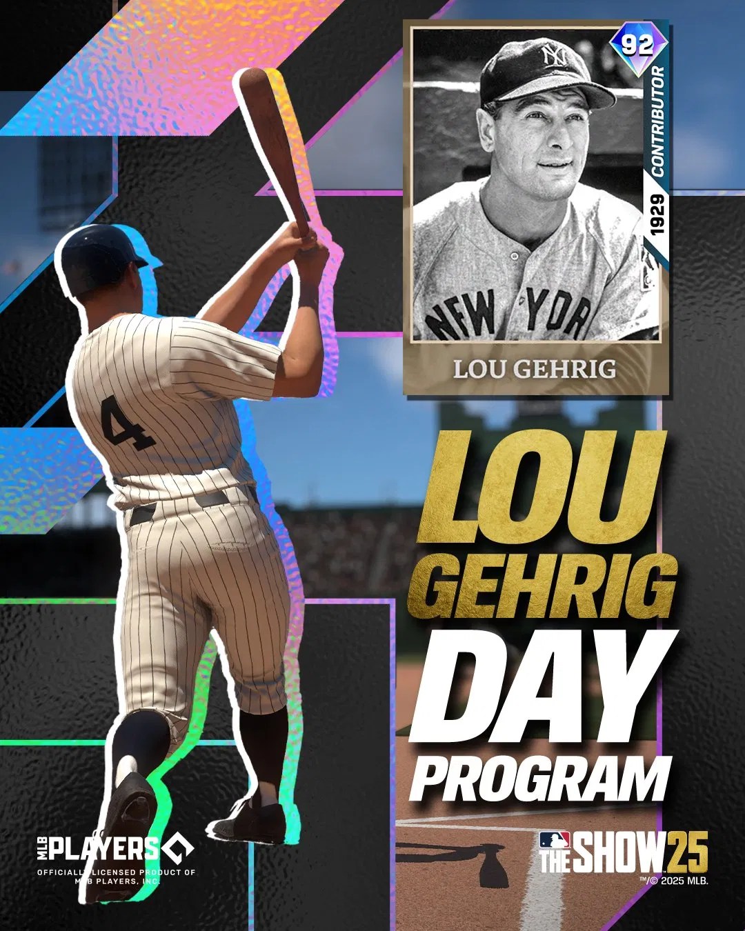 MLB The Show 25 Celebrates Lou Gehrig Day ShowZone